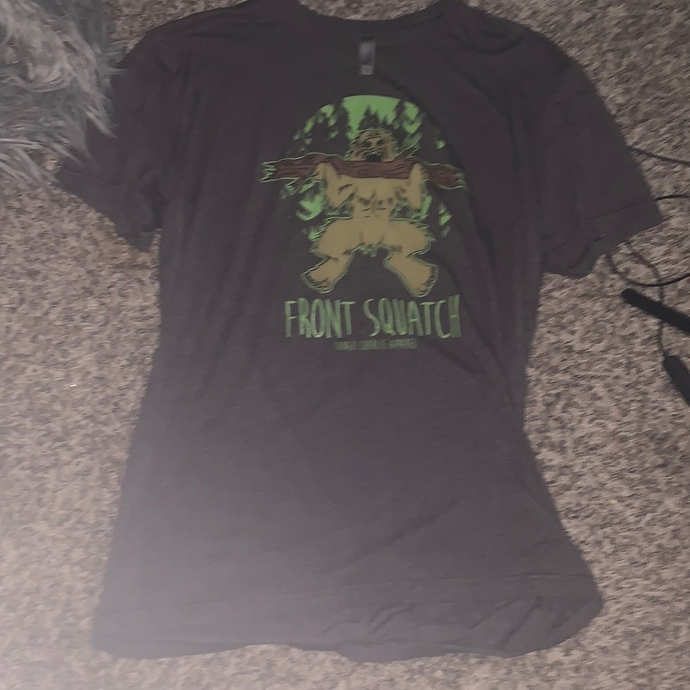 Front squatch t-shirt